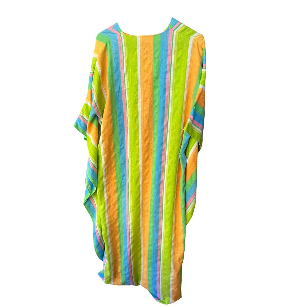Vintage Sears Kaftan Lounger Mrs Rooper Style Groovy 60's Psychedelic - Picture 2 of 6
